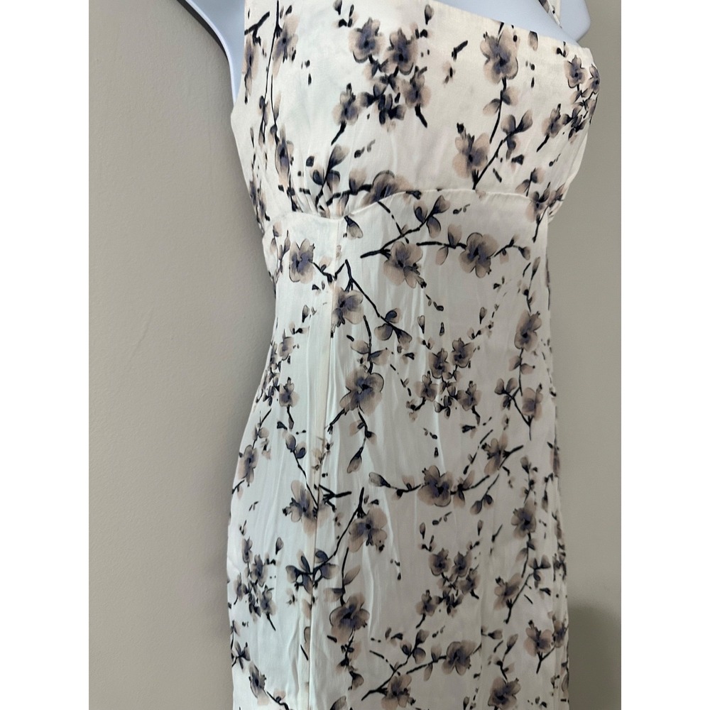 OHSEVENDAYS FLORAL CAROLINE DRESS VISCOSE SATIN EUC SIZE M‎ - Picture 4 of 10